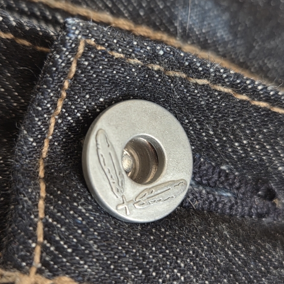 Rogue Territory Jeans Size 31 (32x28) RGT Relaxed Taper Selvedge Denim Japanese - Picture 5 of 16